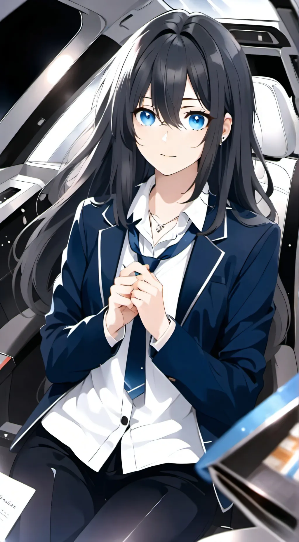 ai character: MHA concert  background