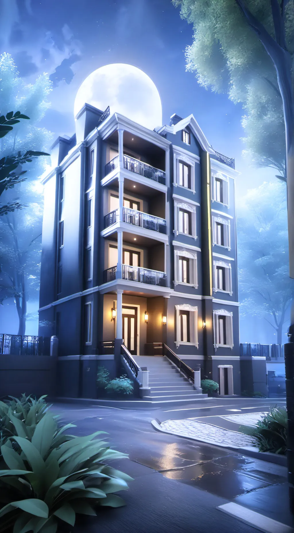 ai character: The boy is mine  background