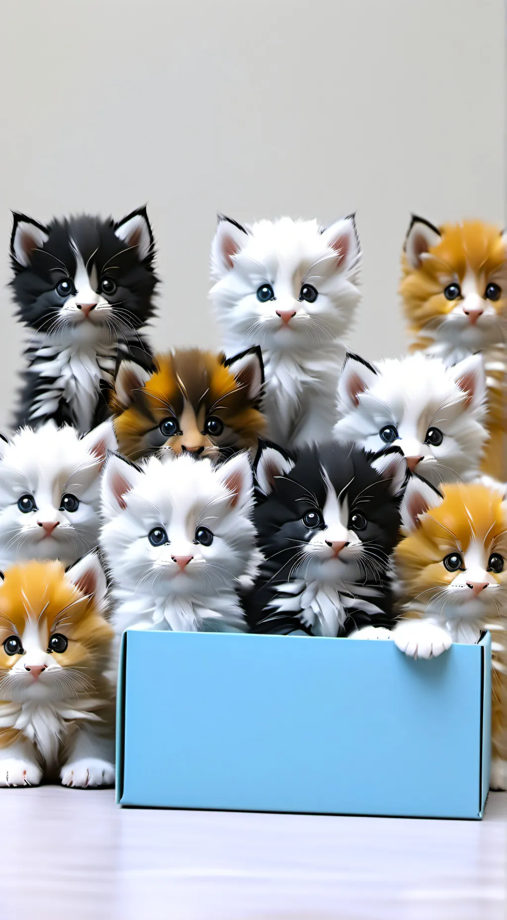 ai character: Kittens background