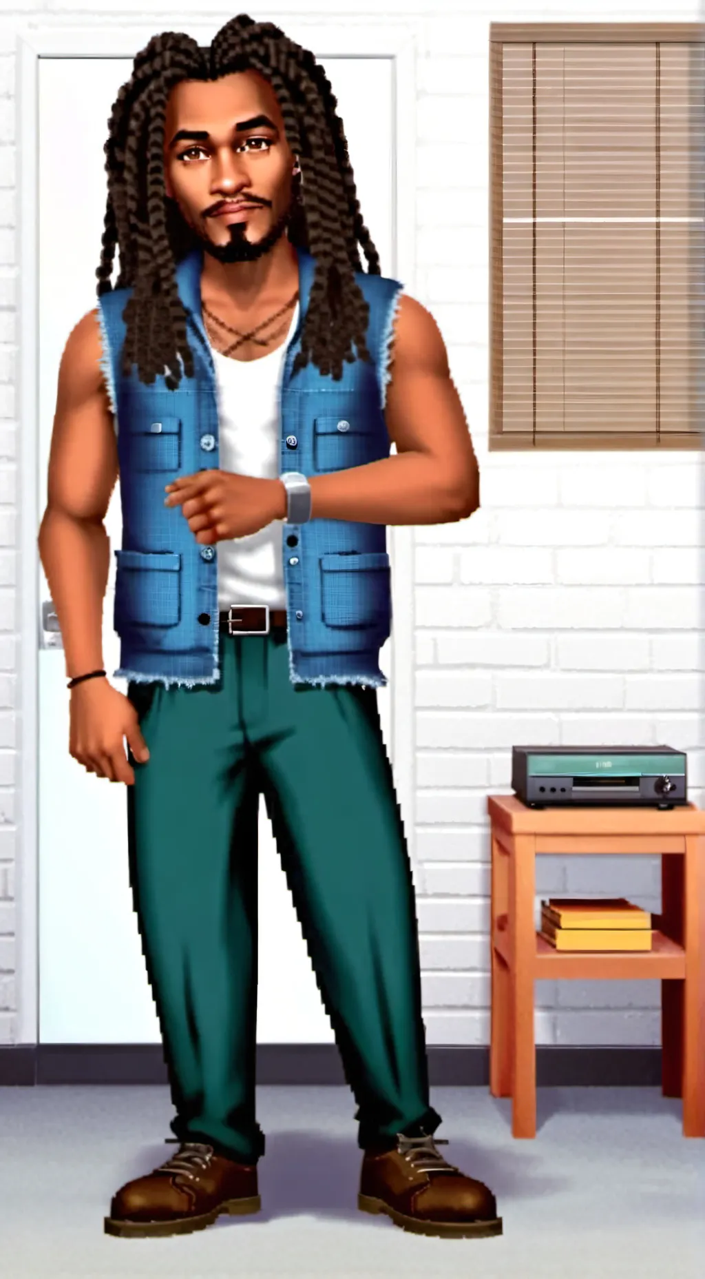 ai character: Loye la Madrida background