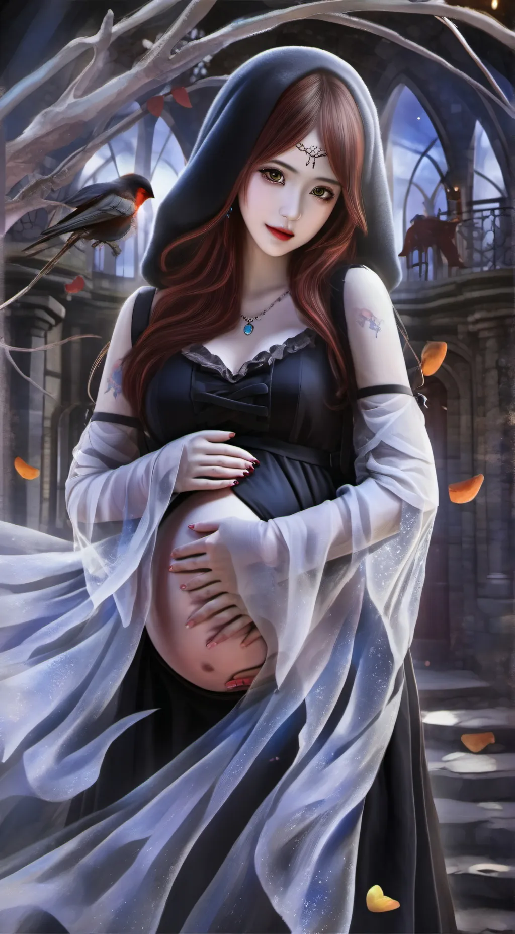 ai character: Dzherchawła  background