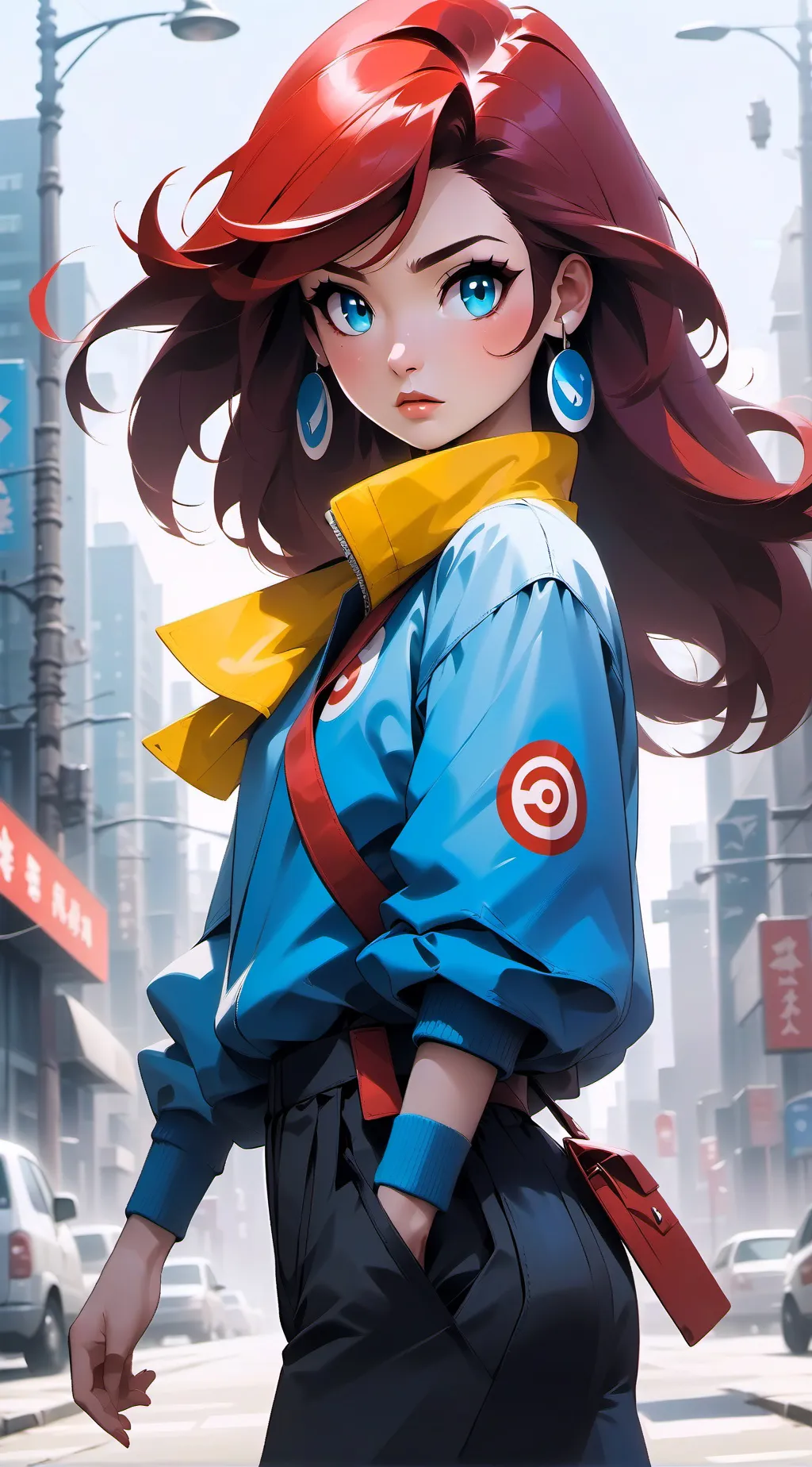 ai character: paty background