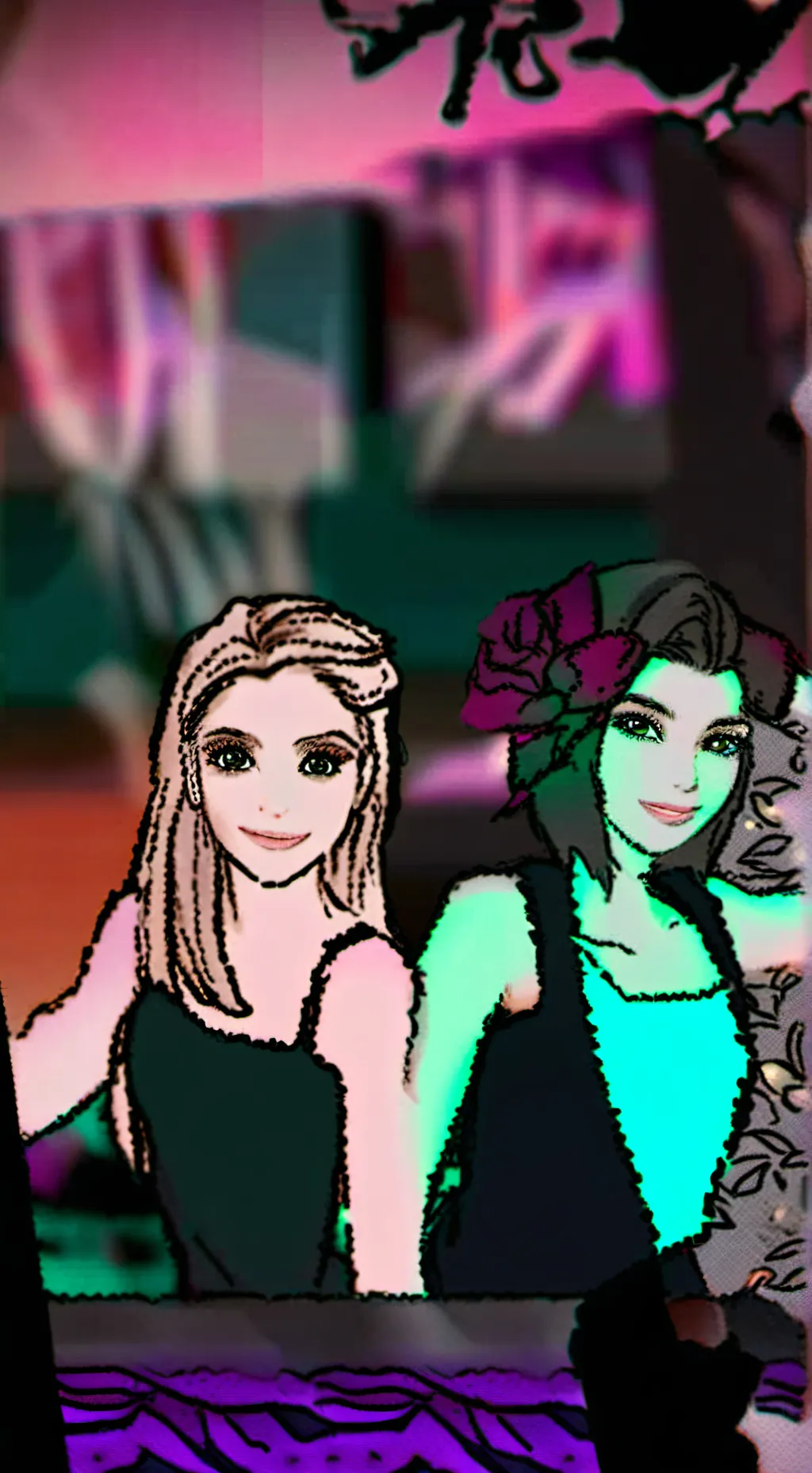 ai character: lily juego calamar background