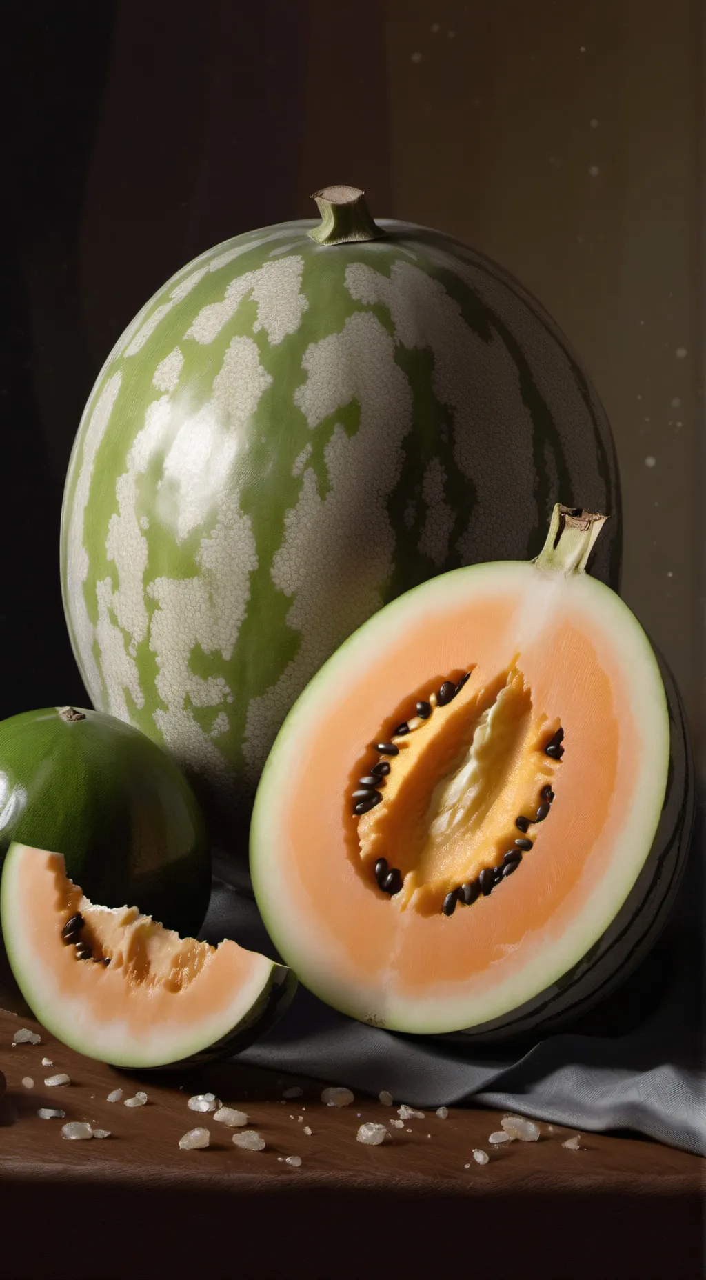 ai character: Mr Melon background