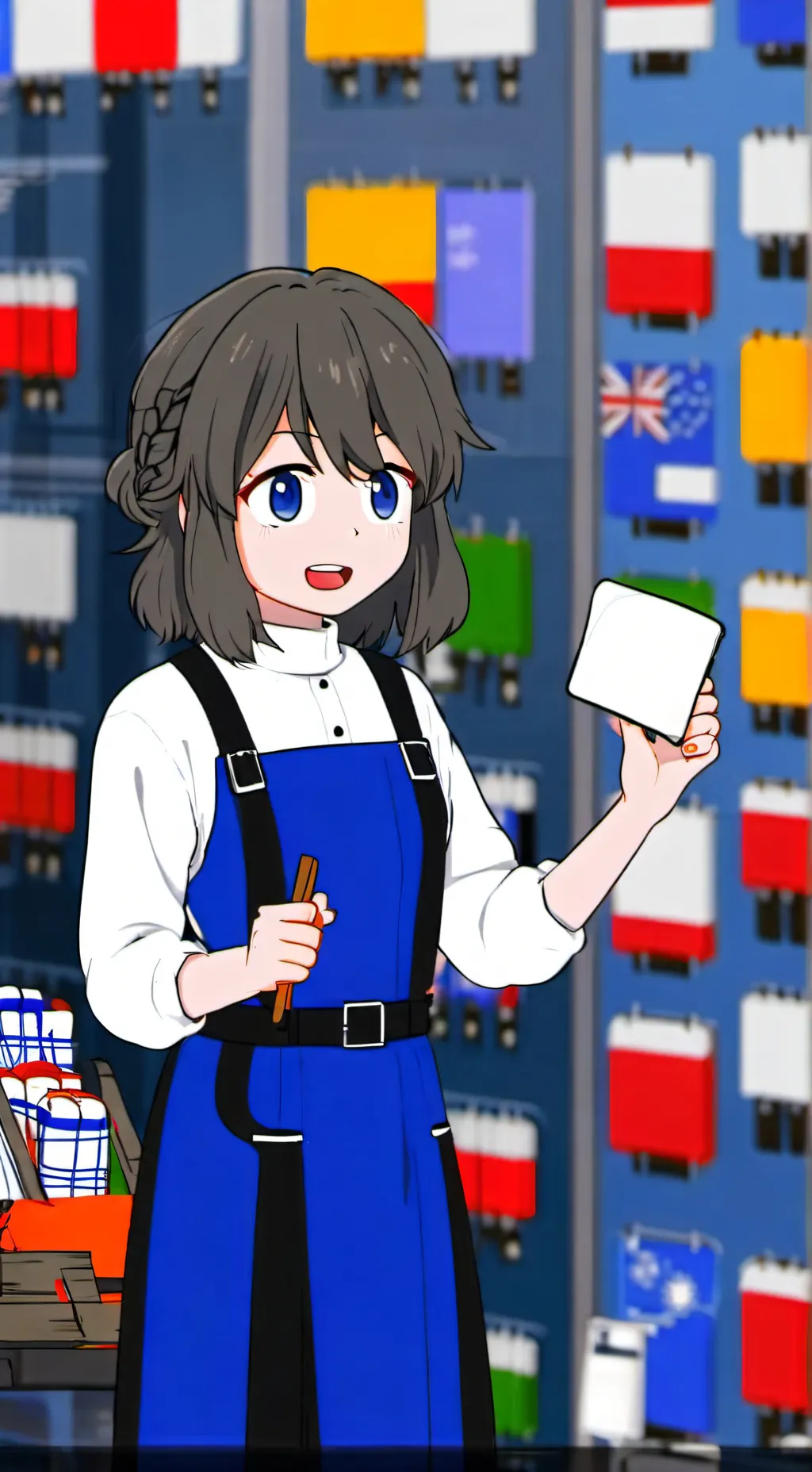 ai character: tori's  base au background