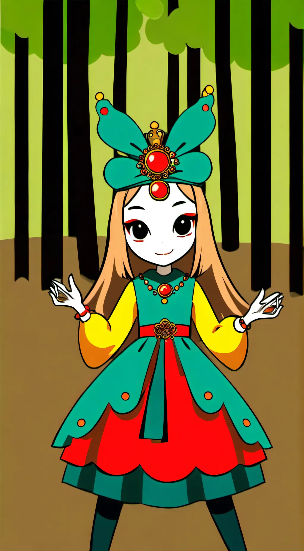 ai character: Maria♡ background