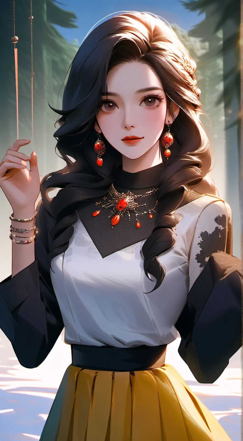 ai character: Mila background