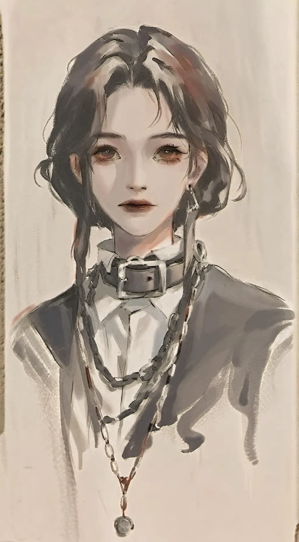 ai character: slave girl background