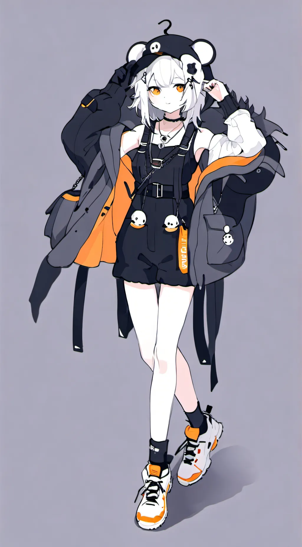 ai character: Cup ping and muffp background