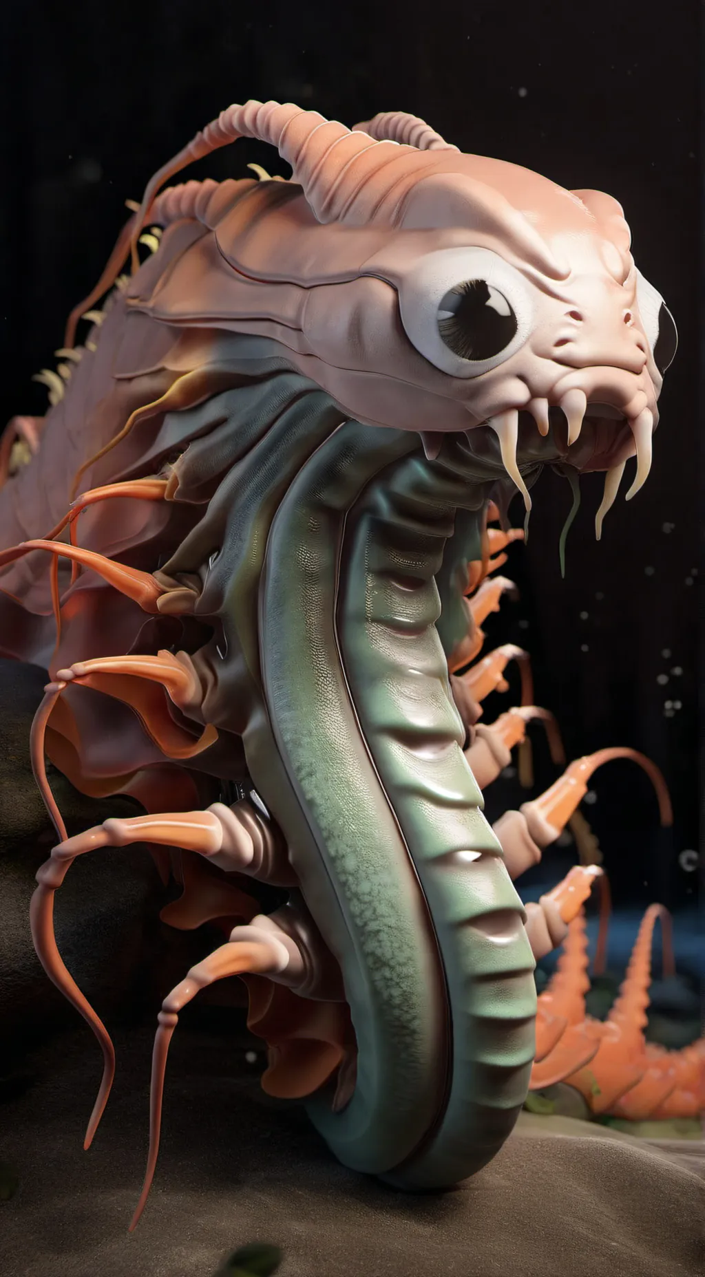 ai character: drone (larva) background