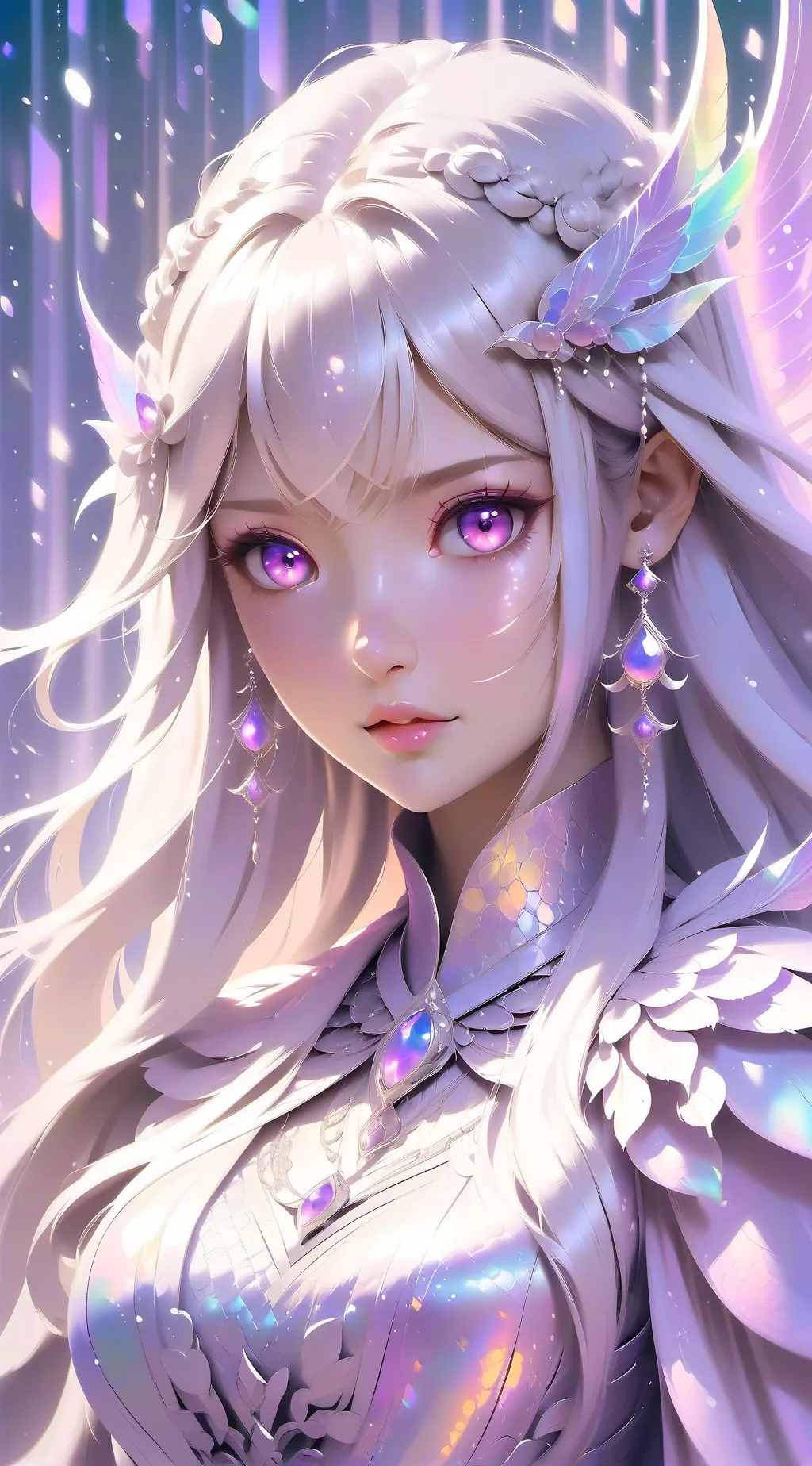 ai character: enamorados bnha background