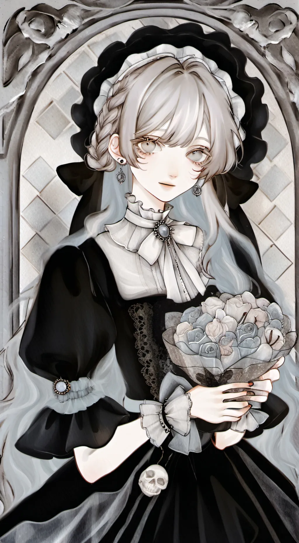 ai character: Minji background