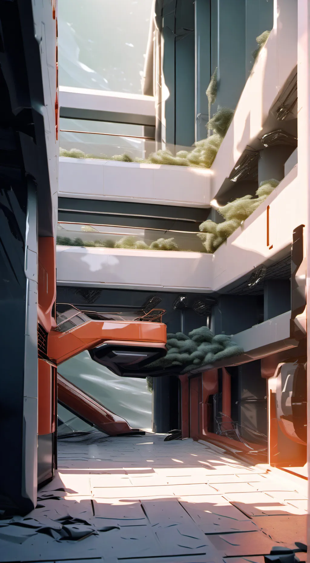 ai character: Radioactive core background