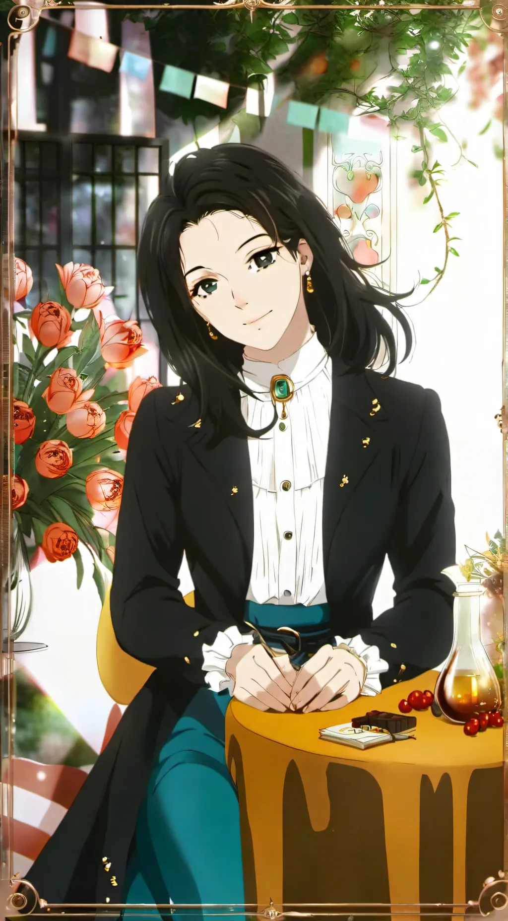 ai character: maria background