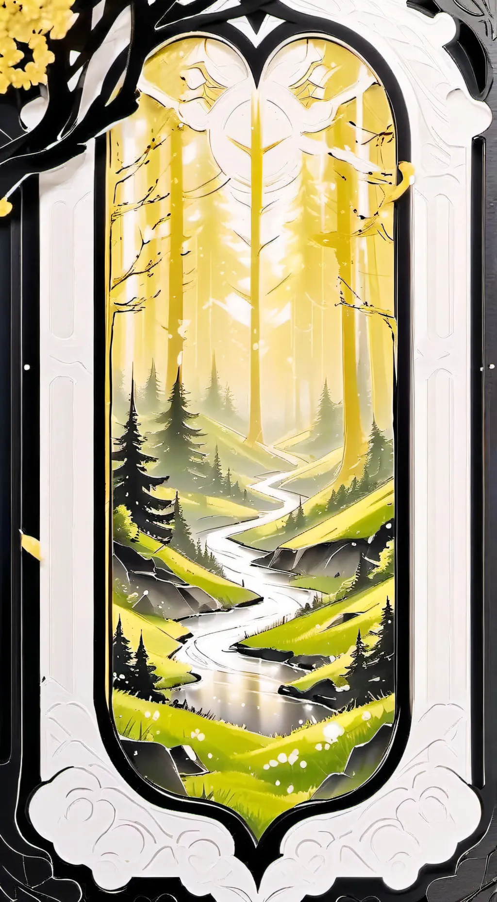 ai character: kny animal background