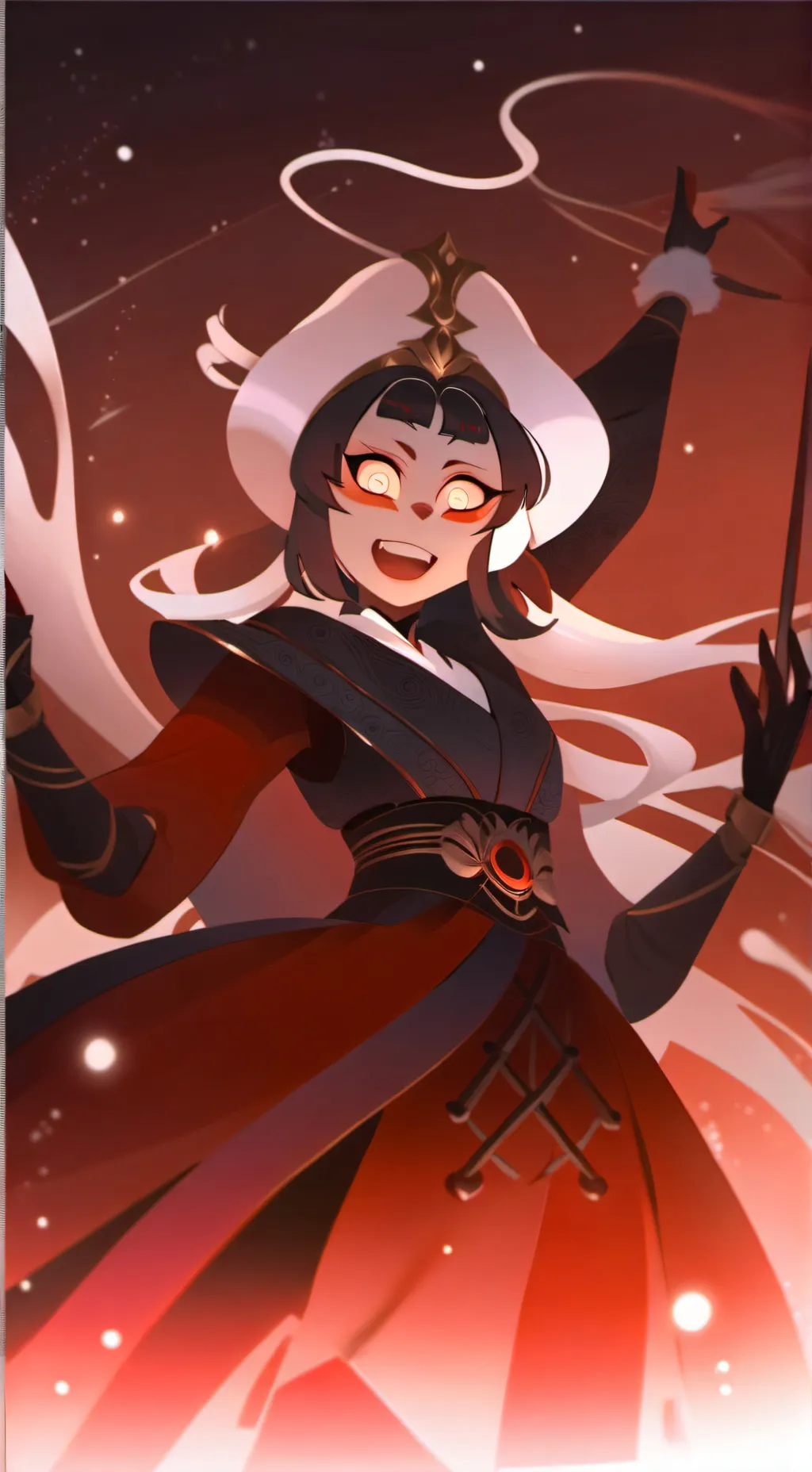 ai character: HH…Sh background