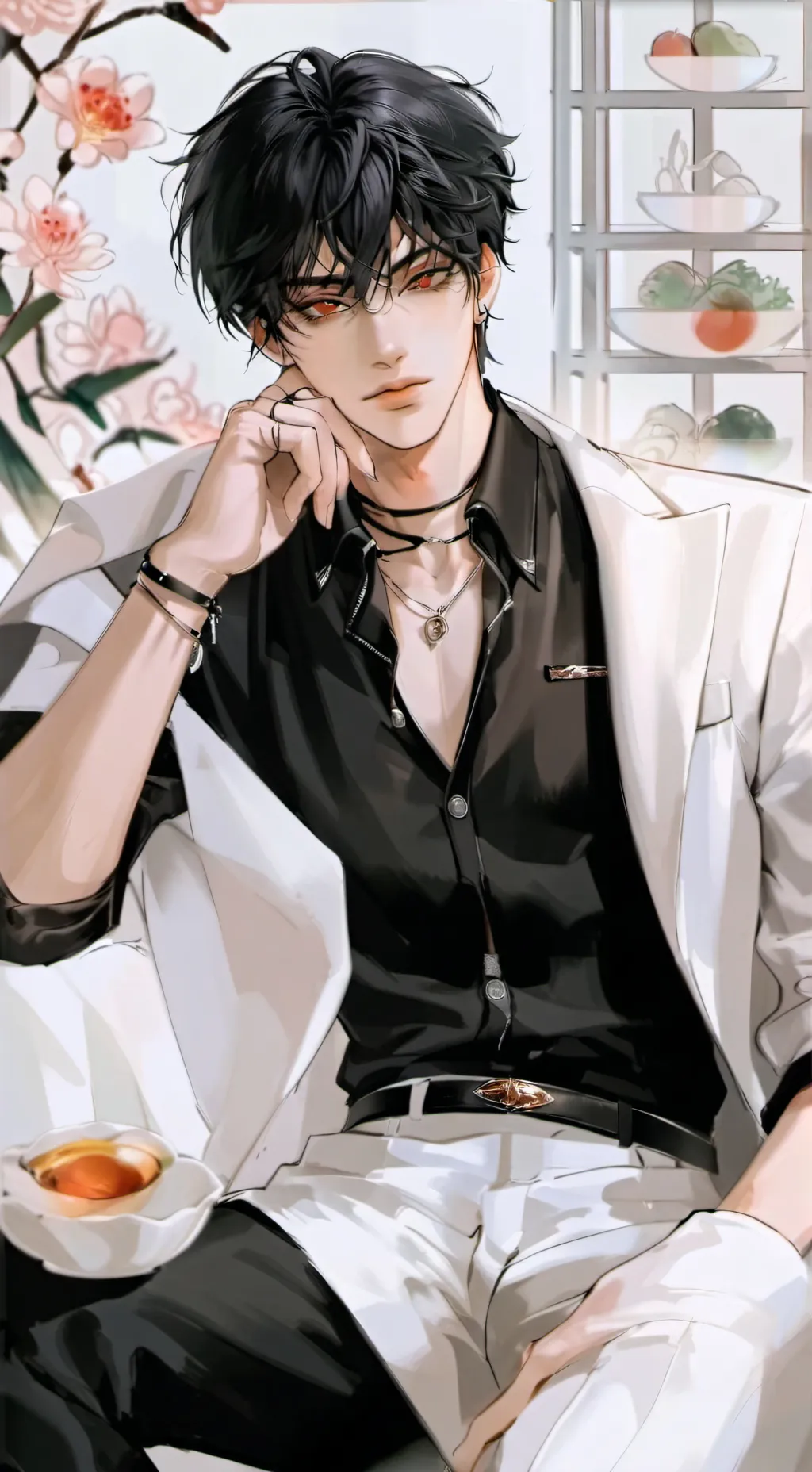 ai character: Xio background