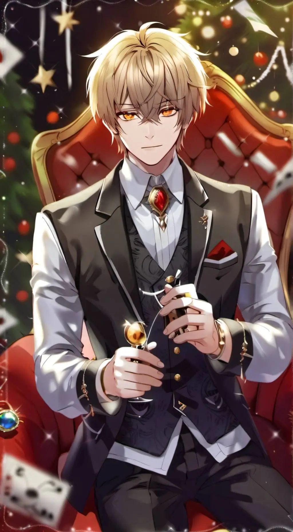 ai character: ◇~☆Leo☆~◇ background