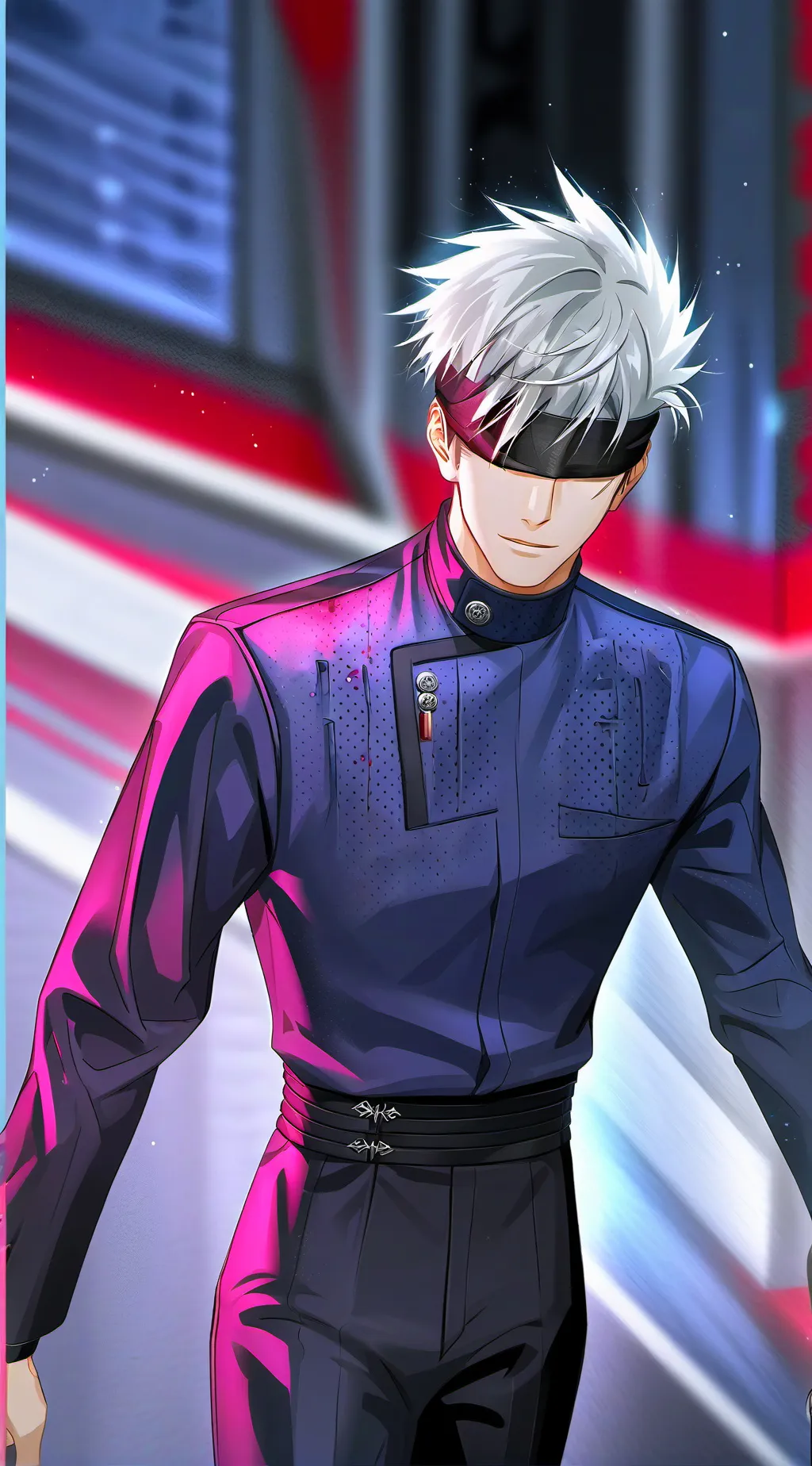 ai character: Gojo Satoru background