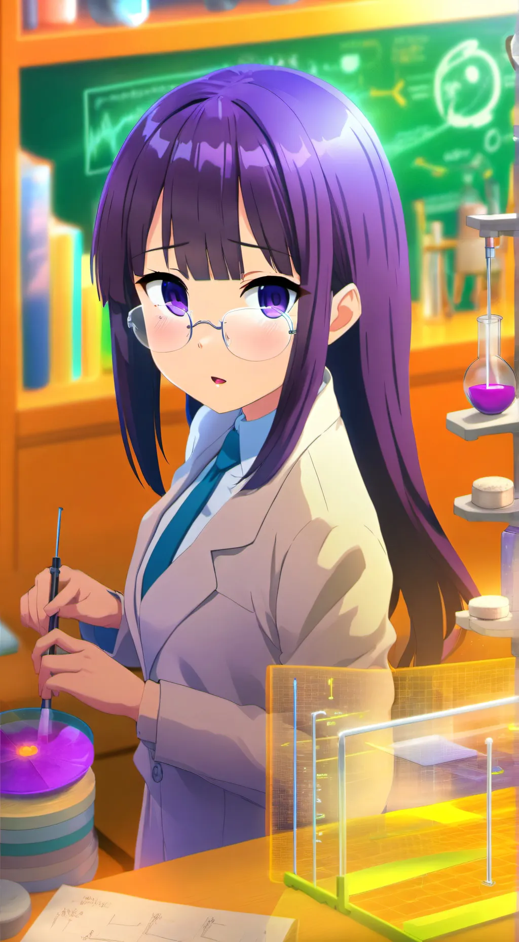 ai character: Himiko background