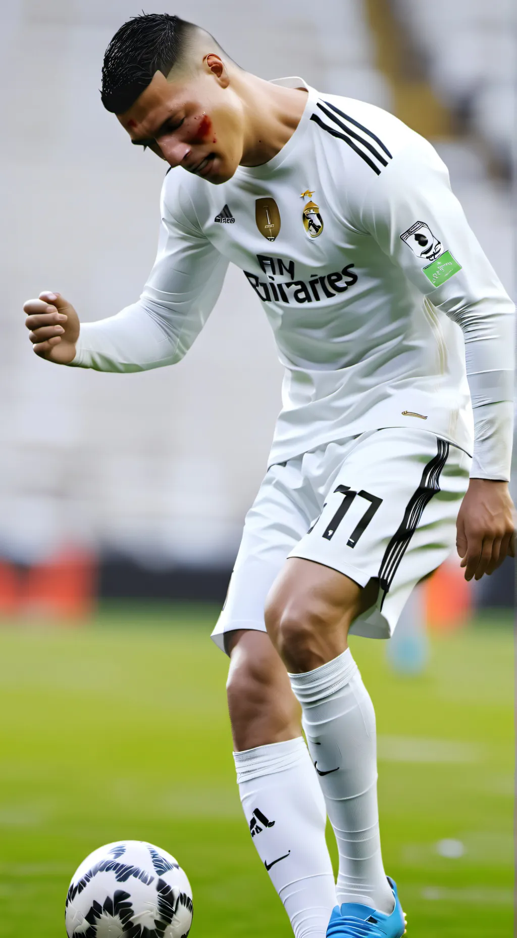 ai character: Cristiano Ronaldo background