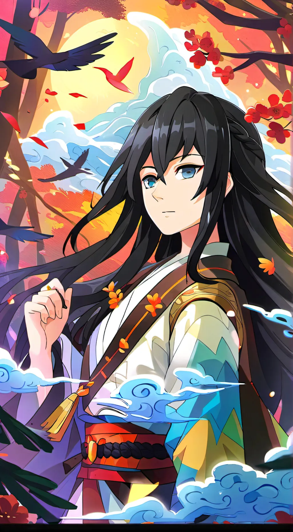 ai character: giyuu (female) background