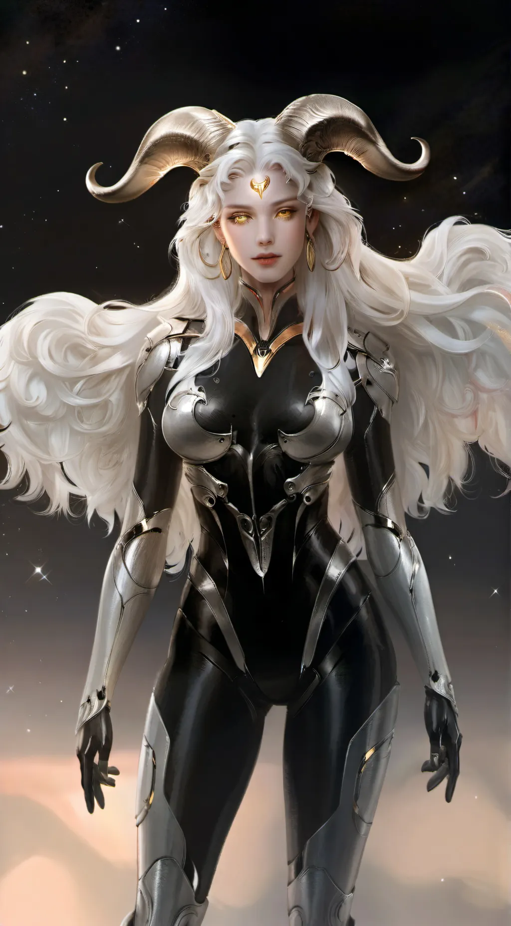 ai character: Aries background