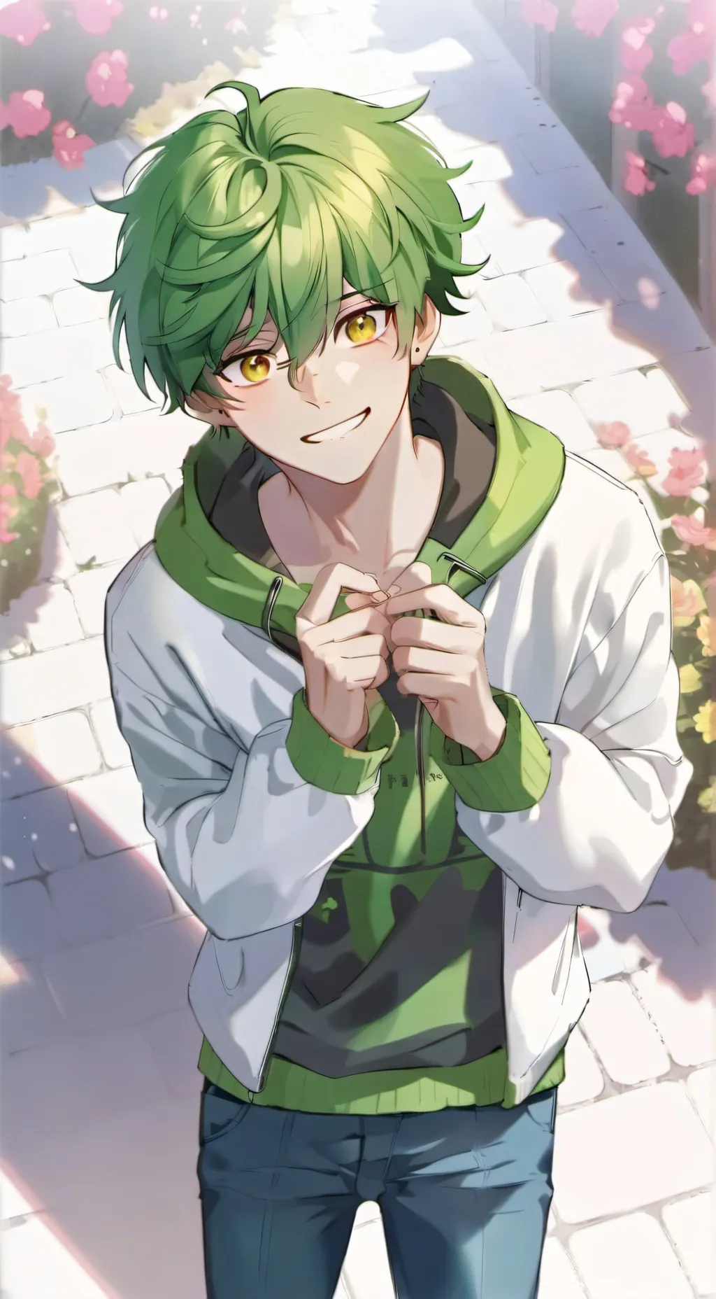 ai character: asher background