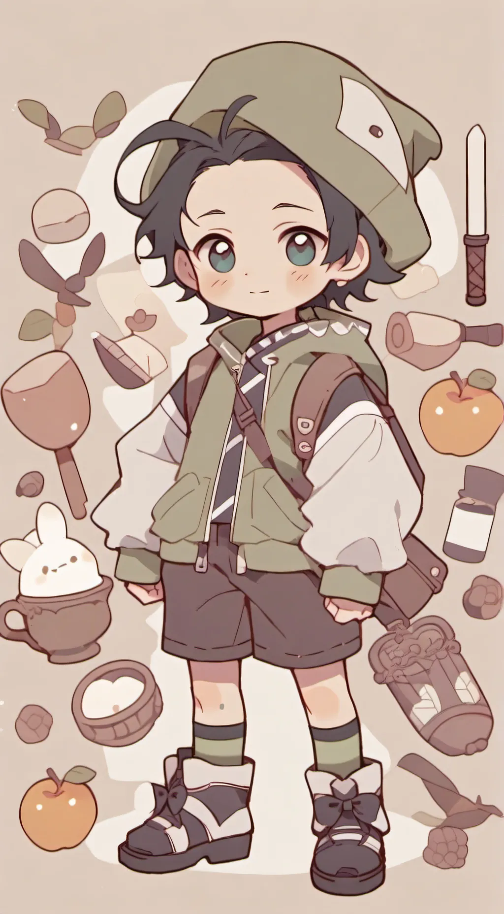 ai character: Thor and loki background