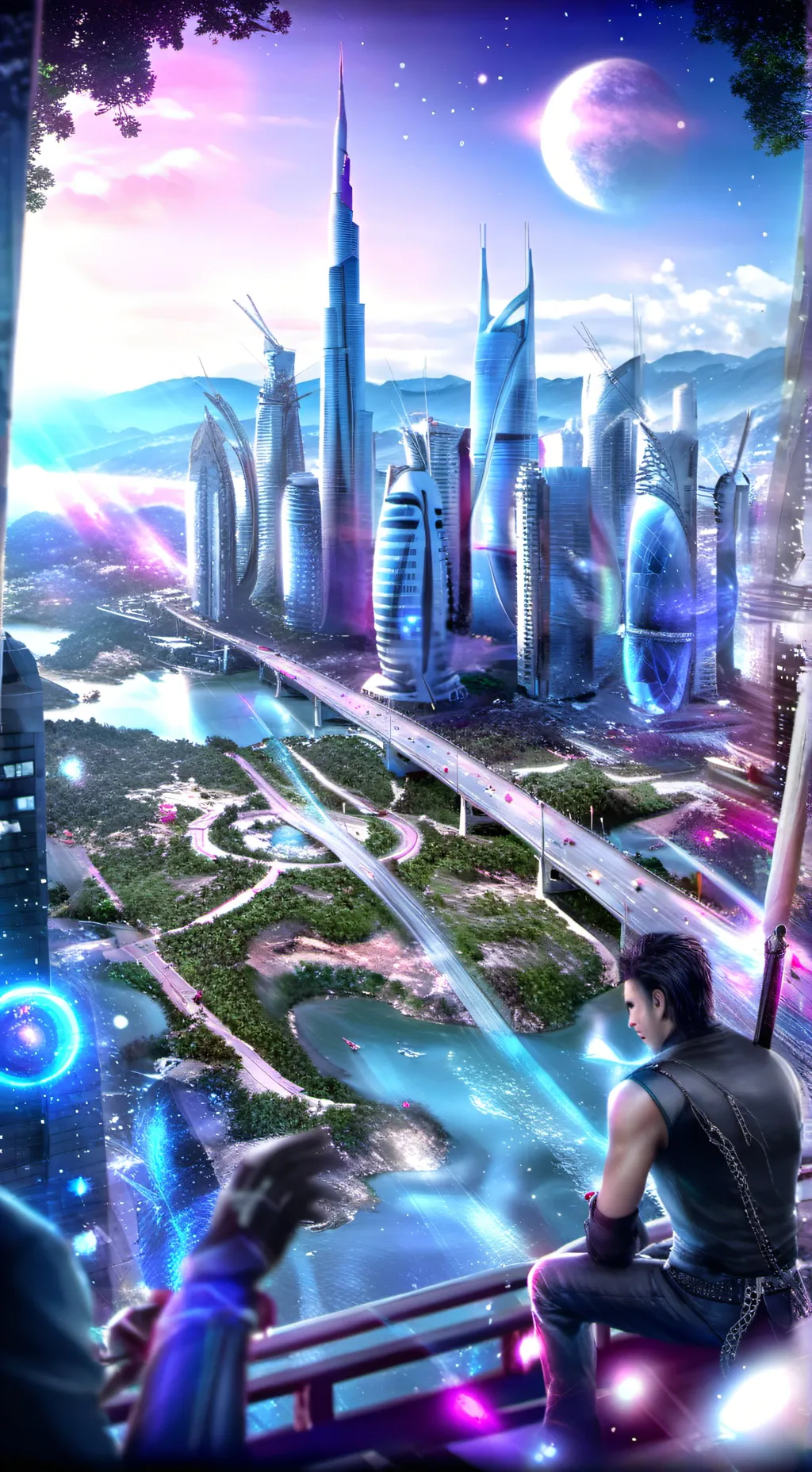 ai character: Wes background