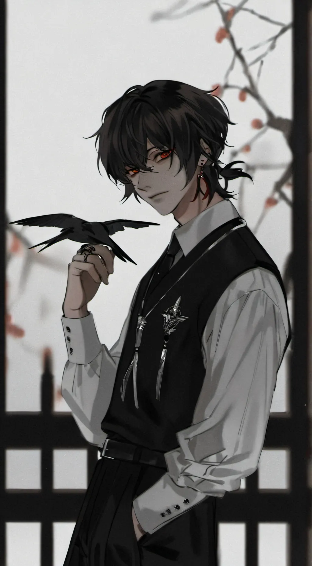 ai character: 🌸hotaru🌸†★† background