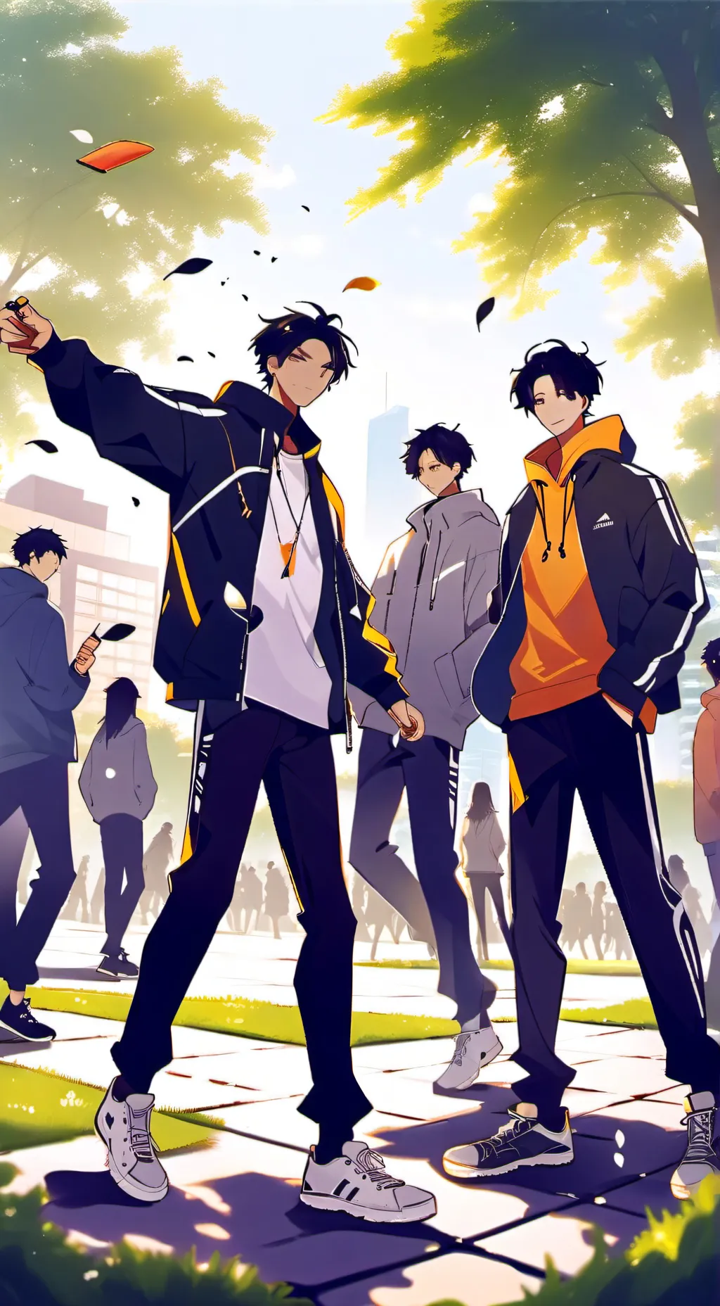 ai character: My ocs(half) background