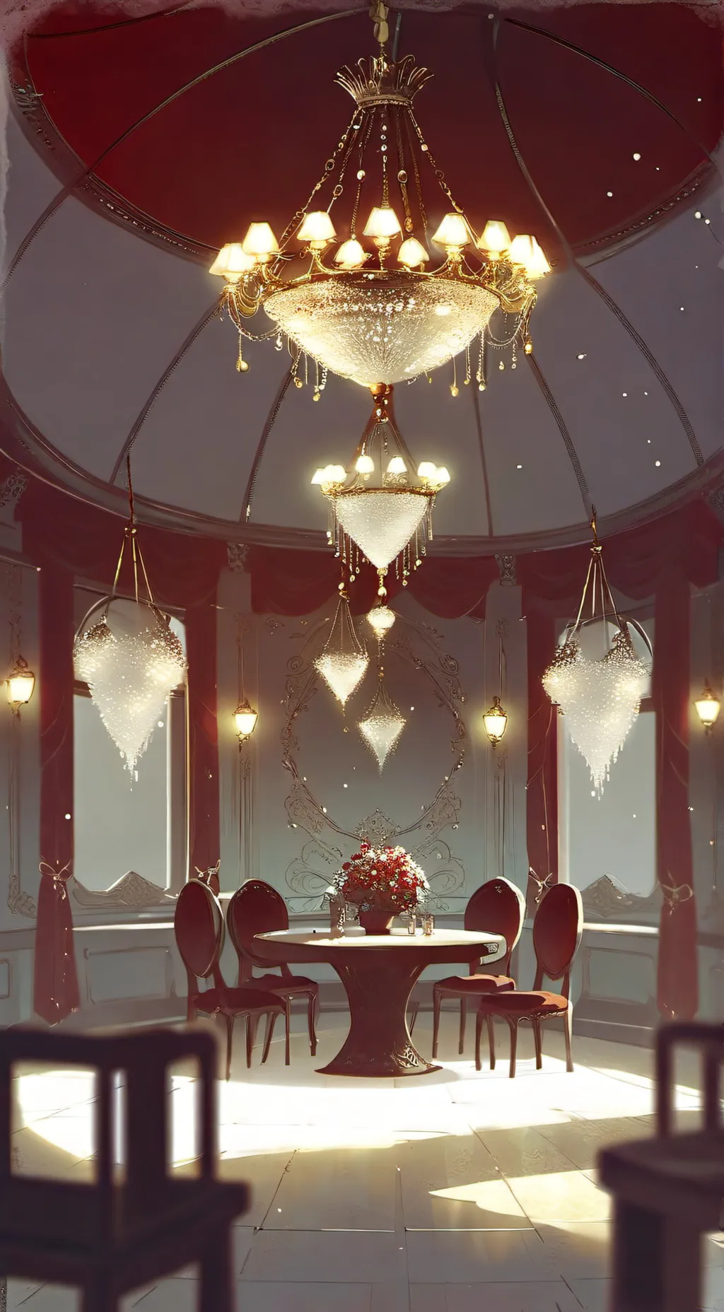 ai character: After Squid Game 2 background