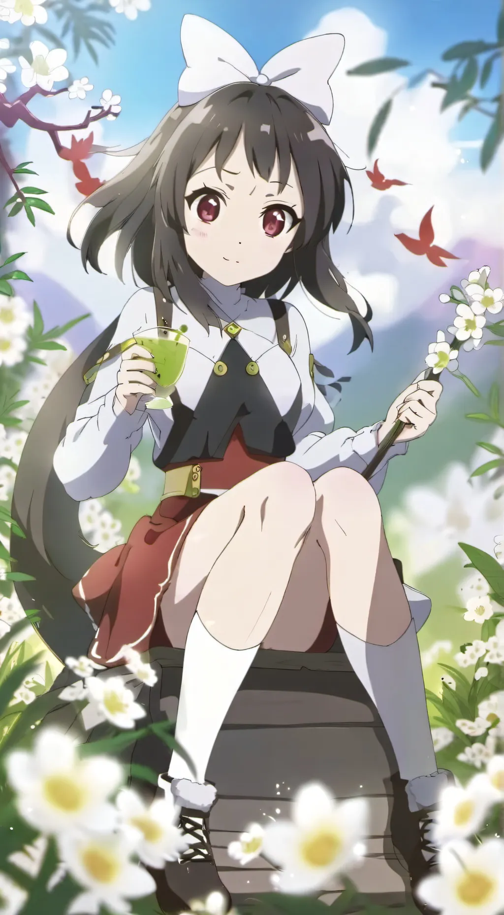 ai character: deku AU background