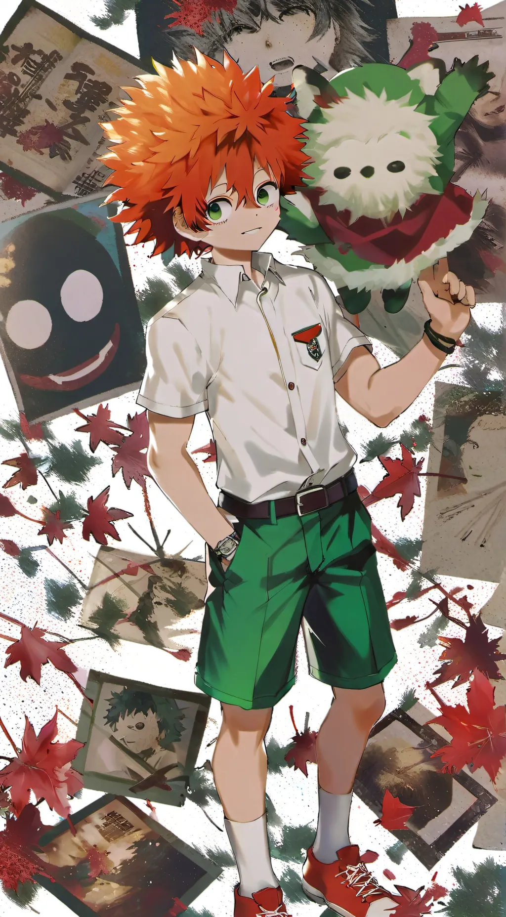 ai character: •🍁🧸☆ziko☆🧸🍁• background