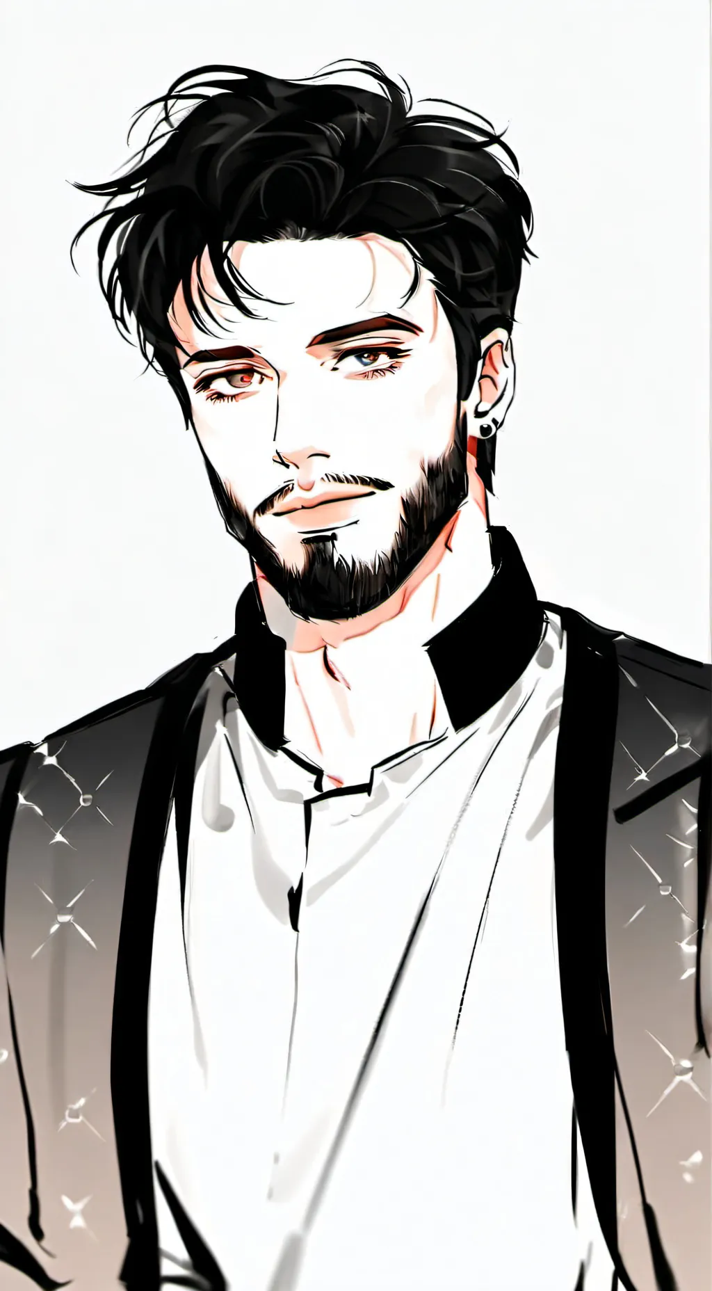 ai character: Hendrix falcon  background