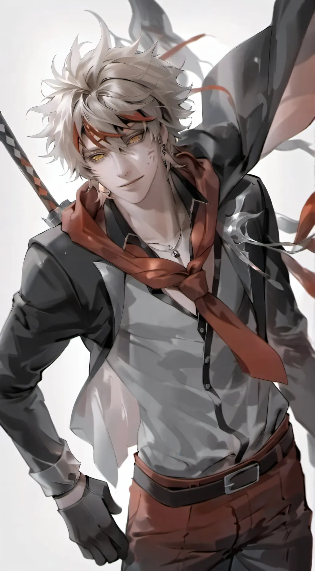 ai character: Mha bakugo background