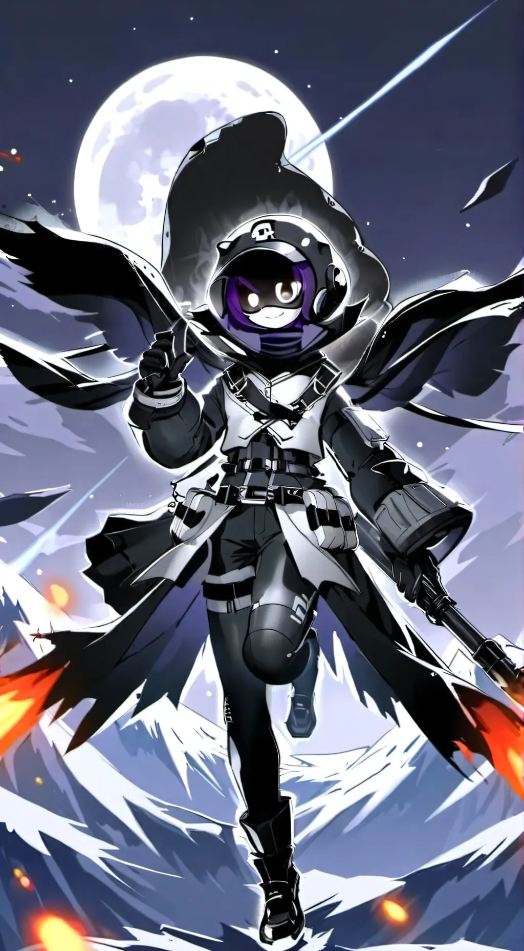 ai character: Murderer drones background