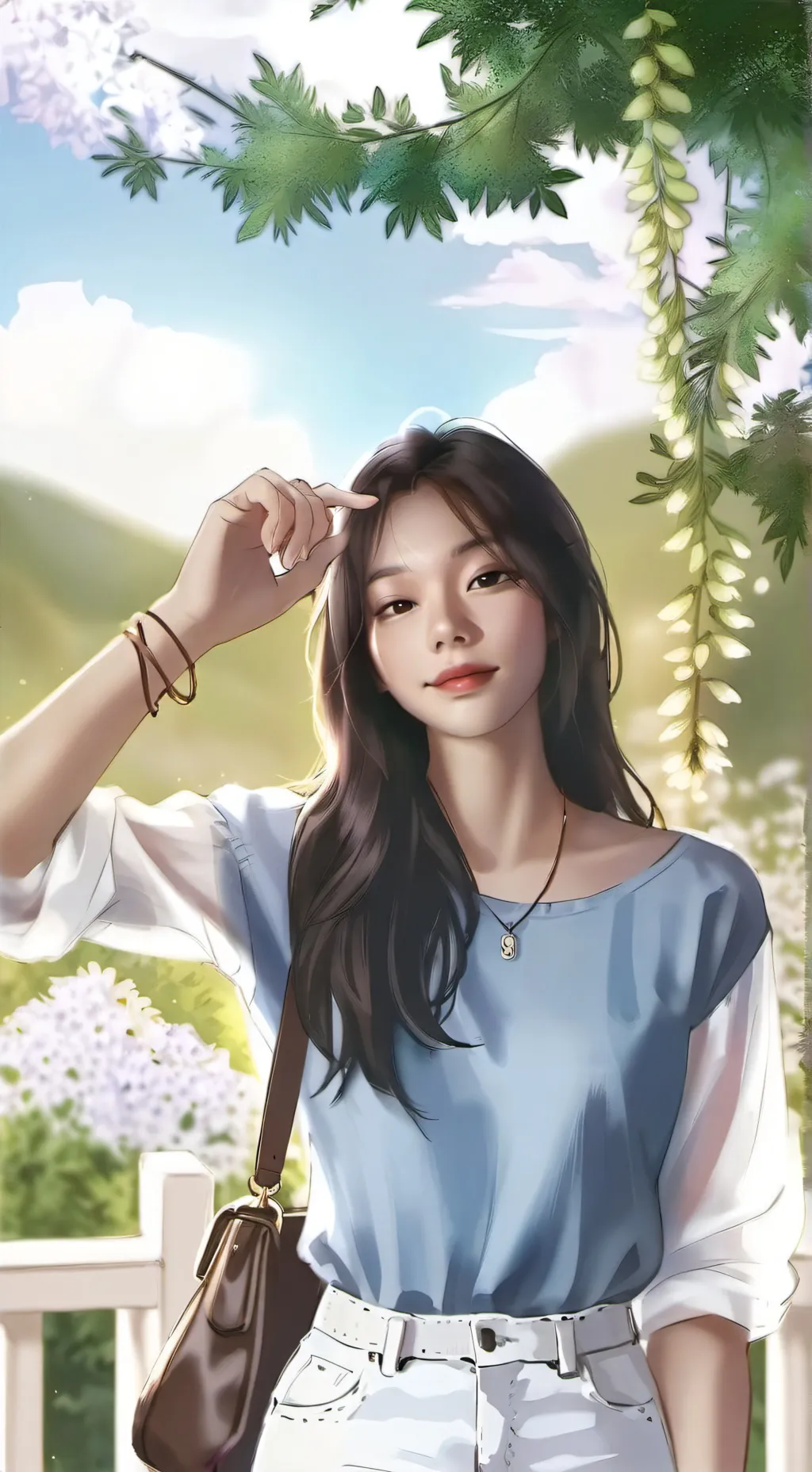 ai character: nichole background