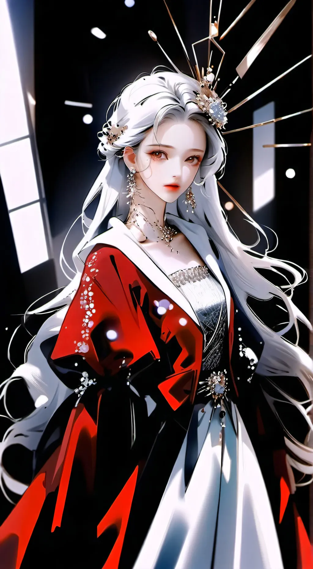 ai character: Contrary Office Ma background