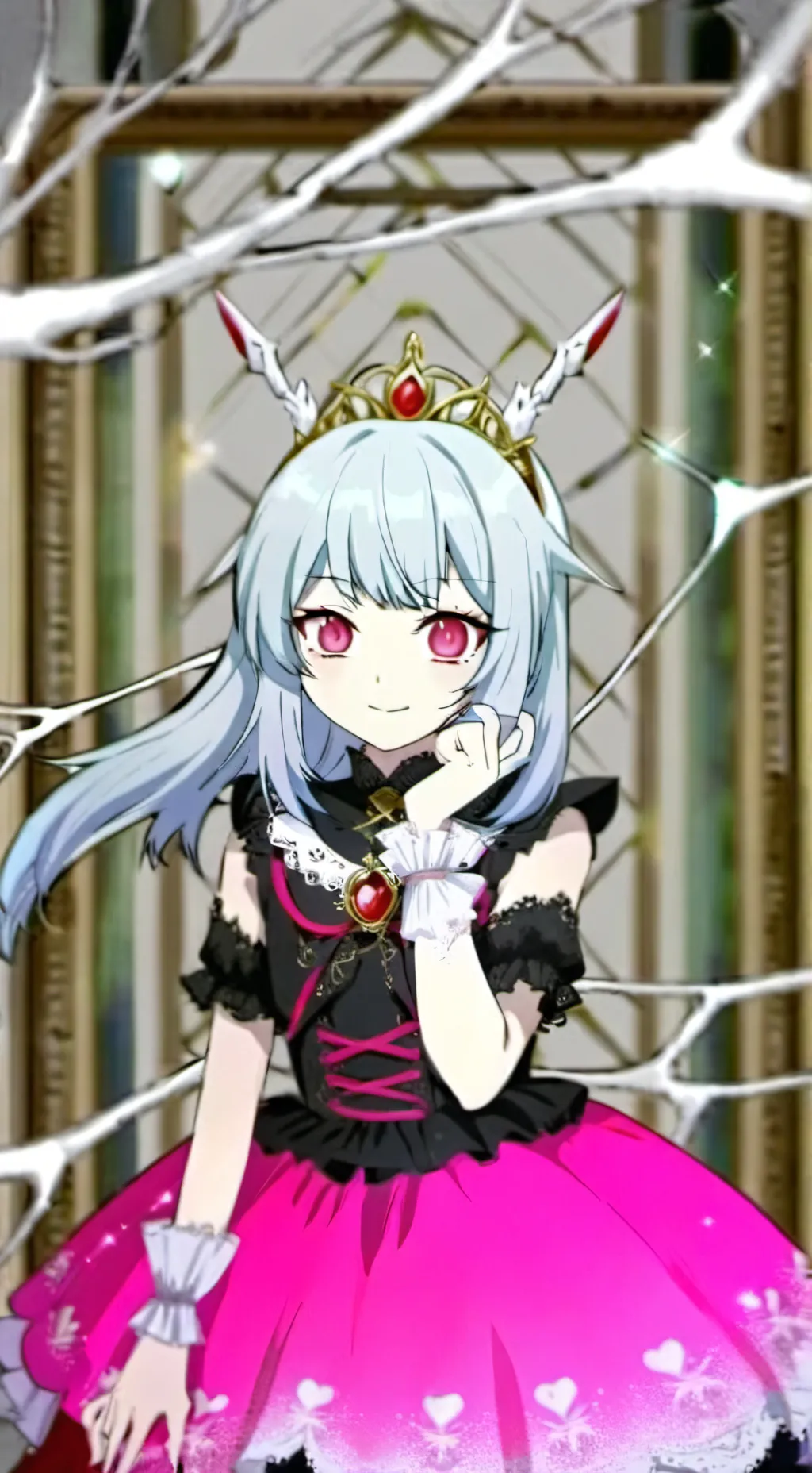 ai character: The Queen of Hatred background