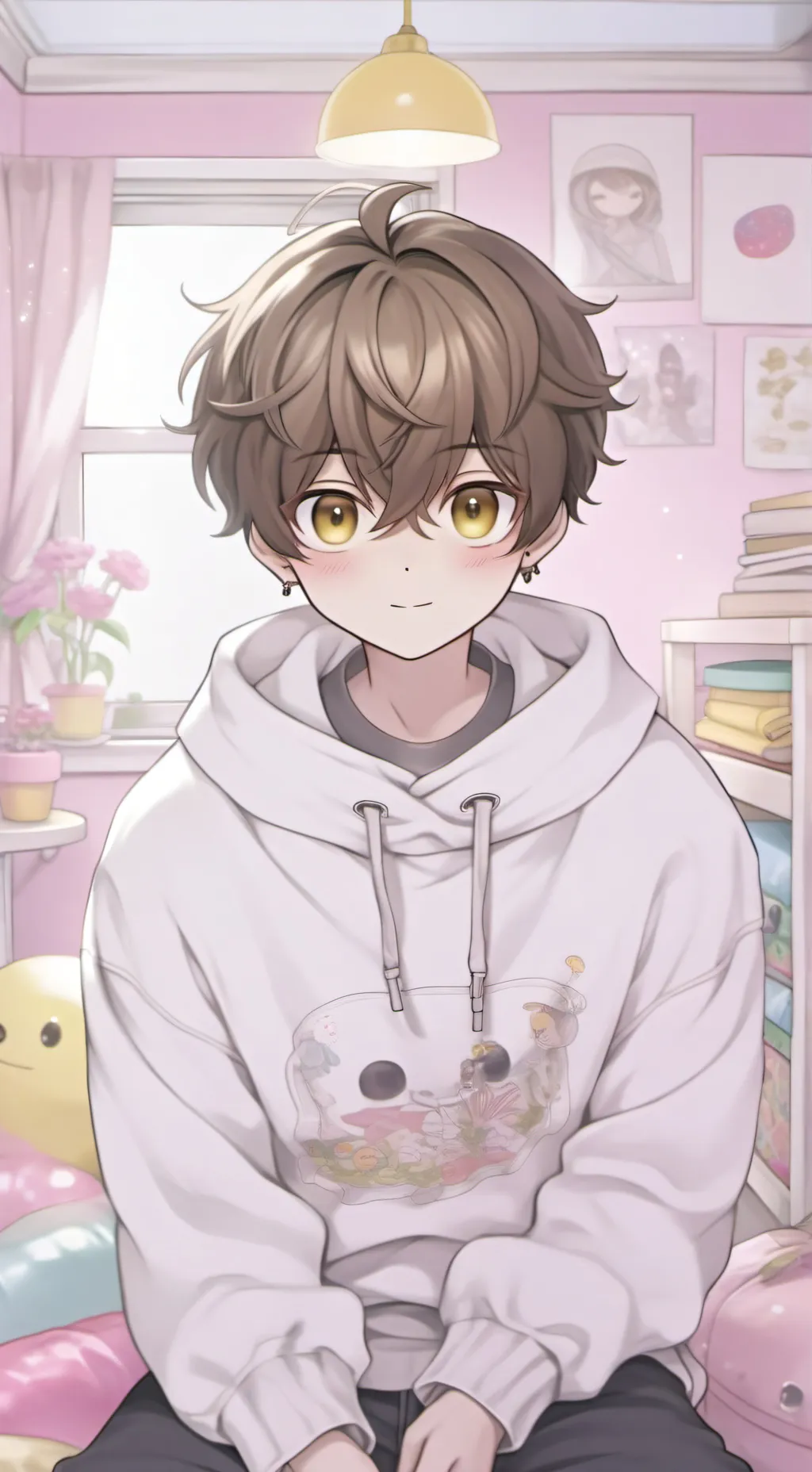 ai character: Glitch  background