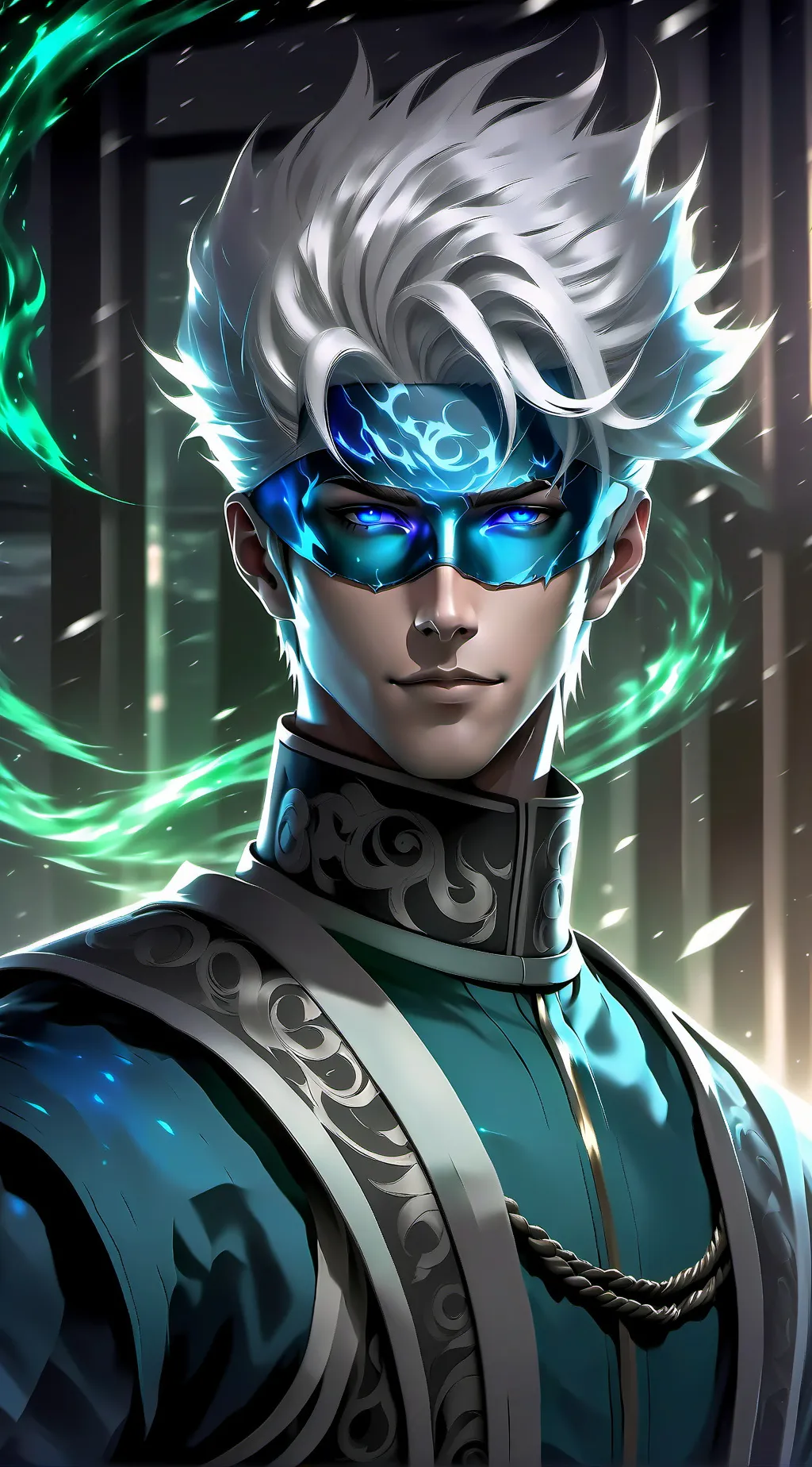 ai character: Satoru Gojo background