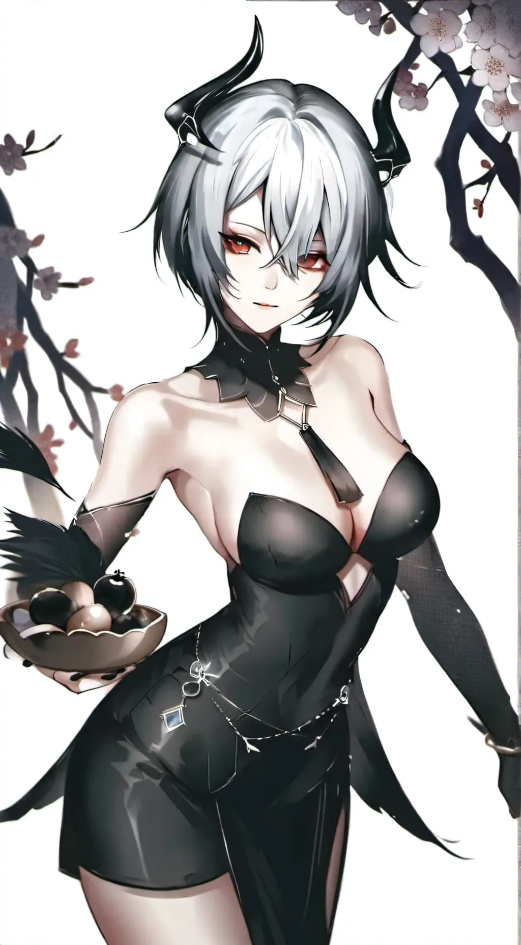 ai character: aurora background