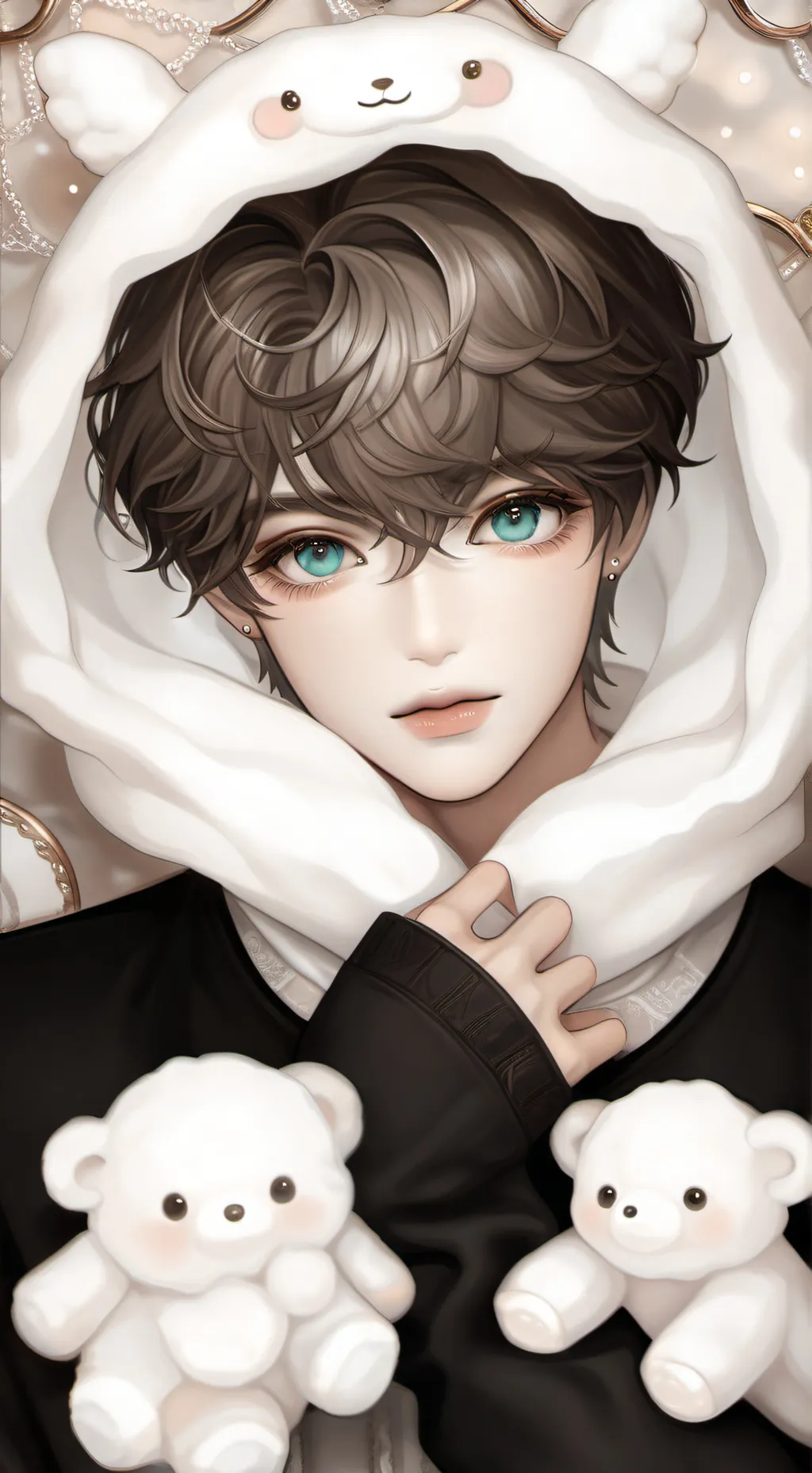 ai character: cutie pie background