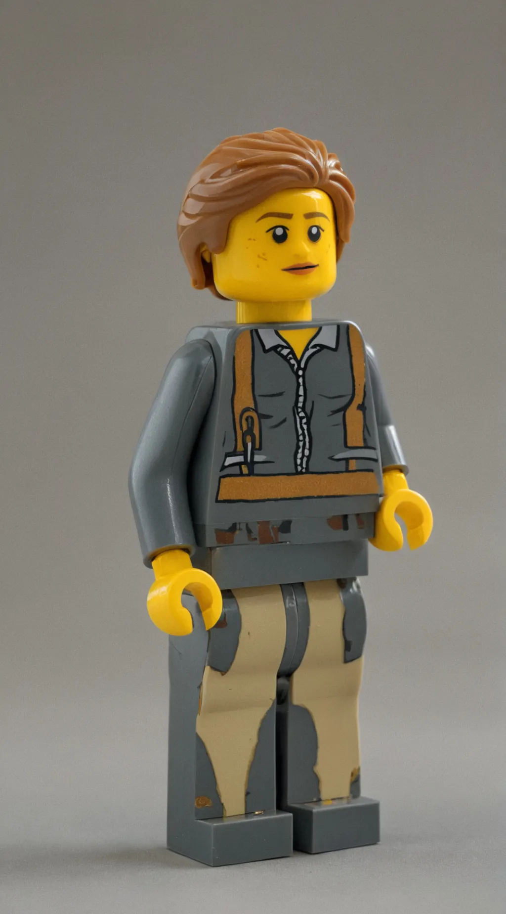 ai character: bernadette le lego background