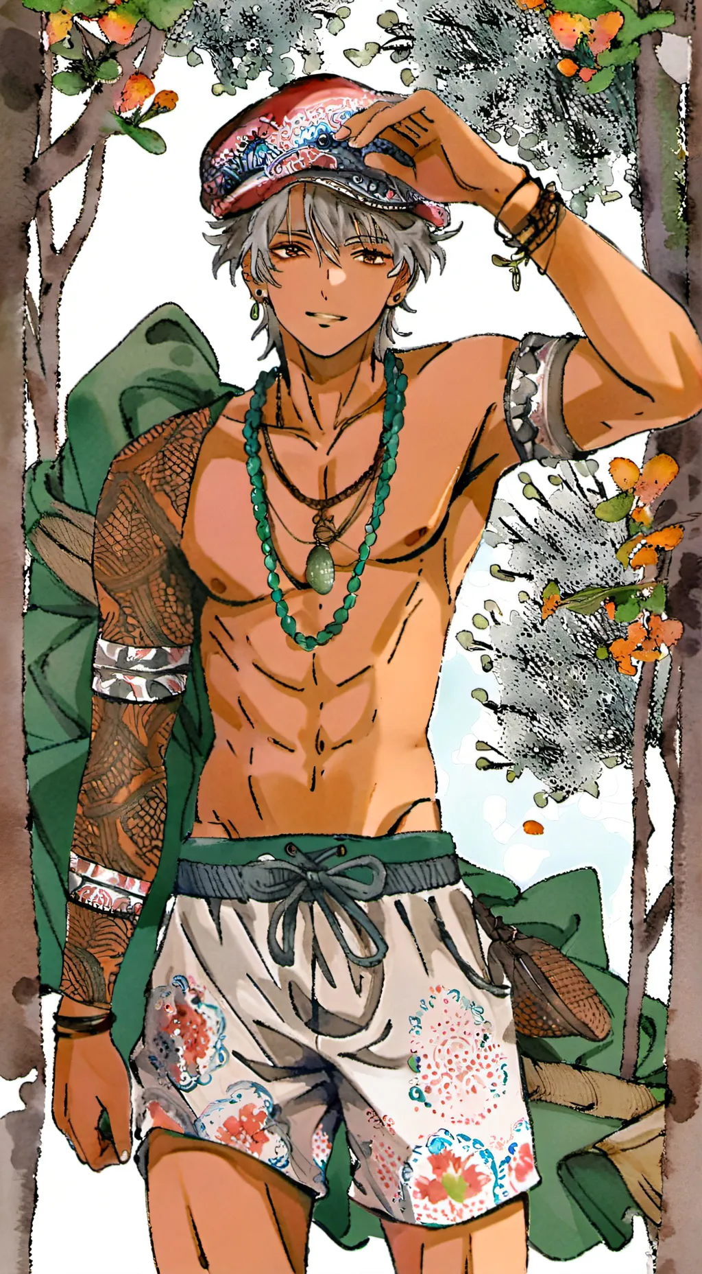 ai character: 🖤Simone🖤 background