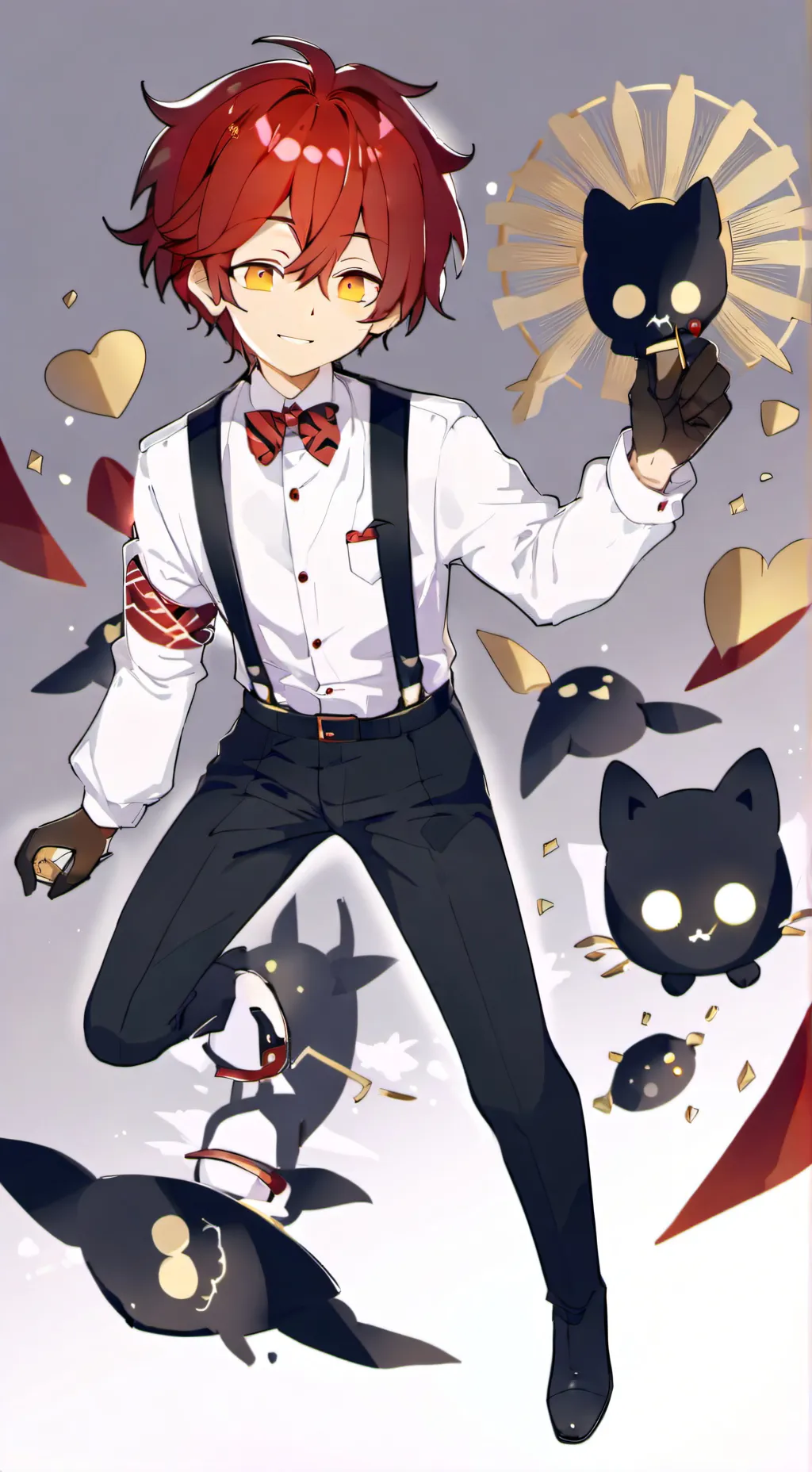 ai character: Demon slayer background