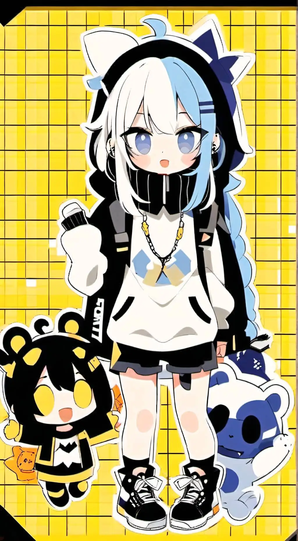 ai character: Itsfunneh background