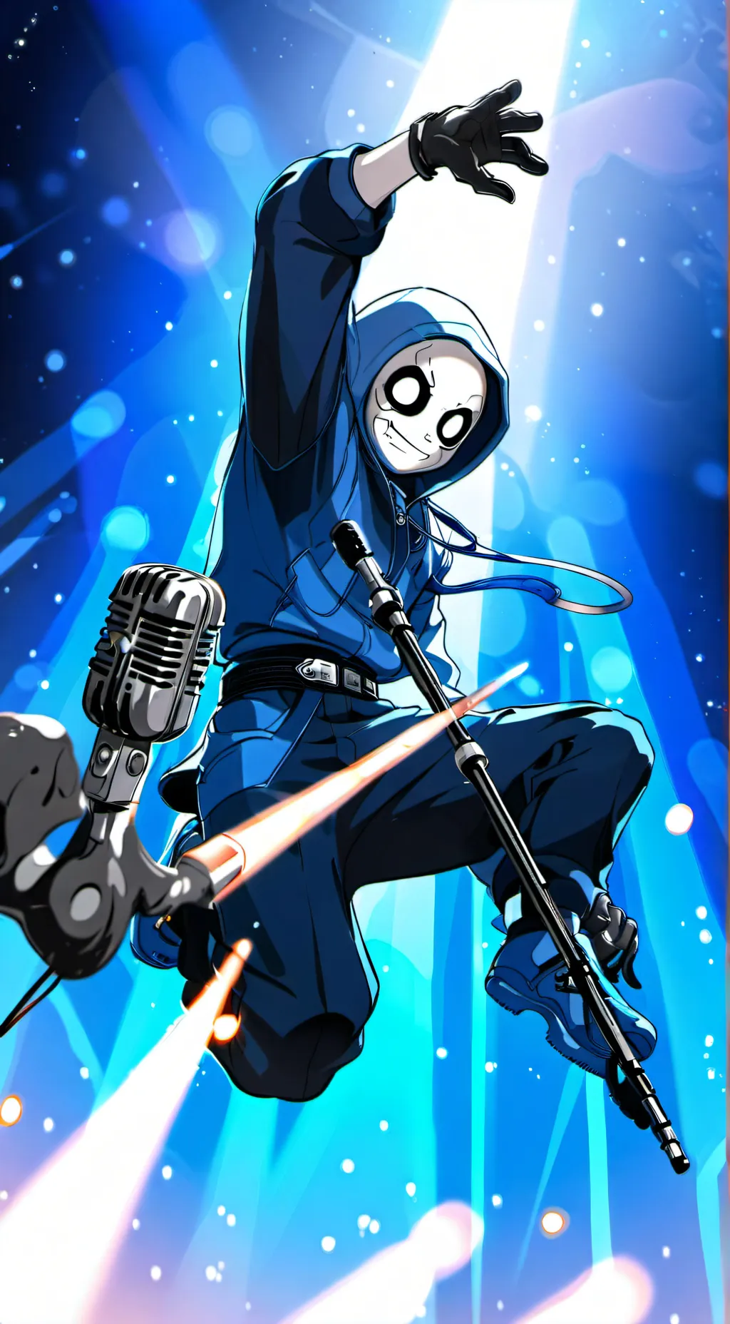 ai character: sans background